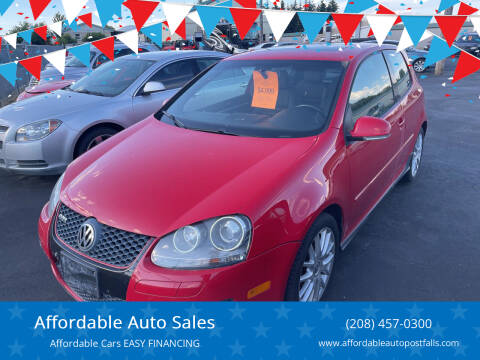2007 Volkswagen GTI for sale at Affordable Auto Sales in Post Falls ID