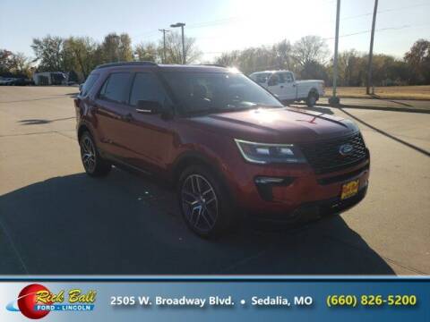 2018 Ford Explorer for sale at RICK BALL FORD in Sedalia MO
