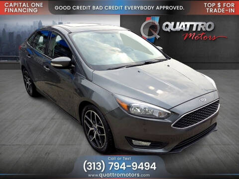 2018 Ford Focus for sale at Quattro Motors 2 - 1 in Redford MI