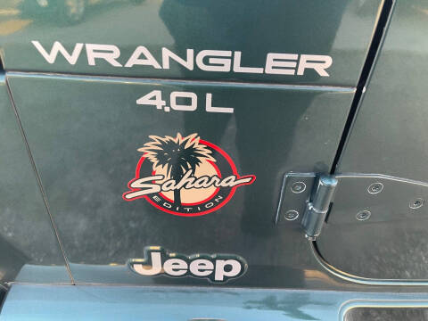 2001 Jeep Wrangler Sahara