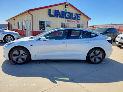 2020 Tesla Model 3 for sale at UNIQUE AUTOMOTIVE "BE UNIQUE" in Garden City KS