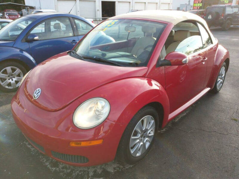 2009 Volkswagen New Beetle Convertible for sale at Tony's Auto Sales in Jacksonville FL