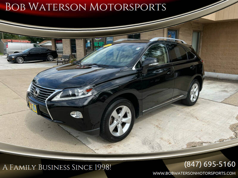 2014 Lexus RX 350 for sale at Bob Waterson Motorsports in South Elgin IL