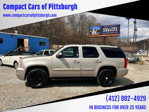 2008 GMC Yukon for sale at Compact Cars of Pittsburgh in Pittsburgh PA