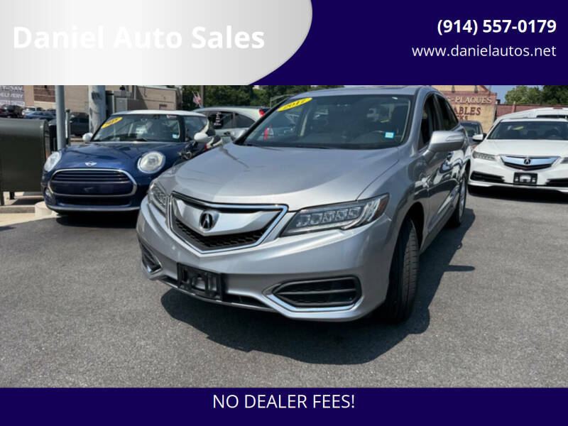 2017 Acura RDX for sale at Daniel Auto Sales in Yonkers NY