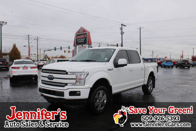 2019 Ford F-150 for sale at Jennifer's Auto Sales & Service in Spokane Valley, WA