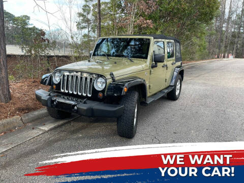 2013 Jeep Wrangler Unlimited for sale at Pit Stop Auto Market in Cary NC