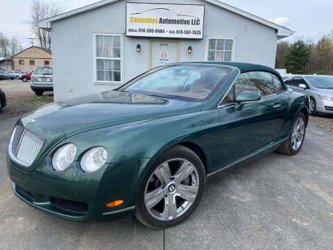 2008 Bentley Continental for sale at COLUMBUS AUTOMOTIVE in Reynoldsburg OH