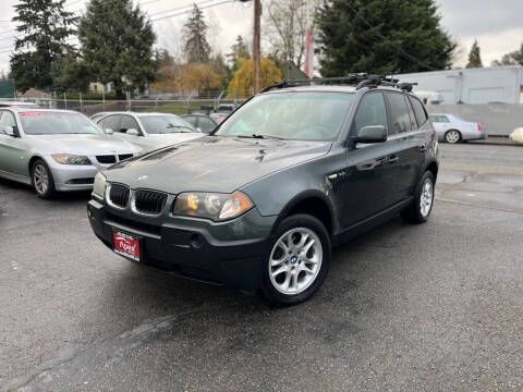 2004 BMW X3 for sale at Apex Motors Inc. in Tacoma WA