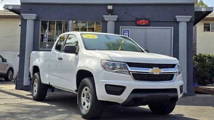 Used 2020 Chevrolet Colorado Work Truck with VIN 1GCHSBEA3L1232973 for sale in Costa Mesa, CA