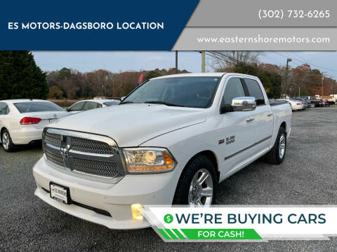 2014 RAM 1500 for sale at ES Motors-DAGSBORO location in Dagsboro DE