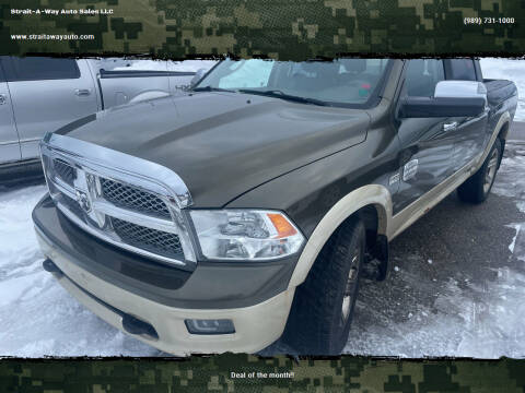 2012 RAM 1500 for sale at Strait-A-Way Auto Sales LLC in Gaylord MI