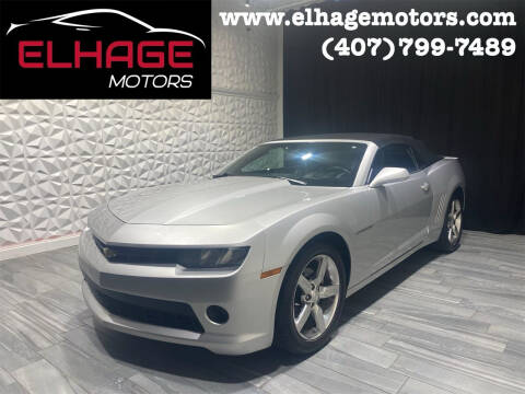 2014 Chevrolet Camaro for sale at Elhage Motors in Orlando FL