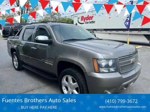 2009 Chevrolet Avalanche for sale at Fuentes Brothers Auto Sales in Jessup MD