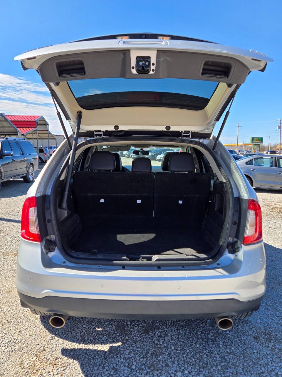 Silver 2013 Ford Edge SEL SEL 4dr Crossover 14