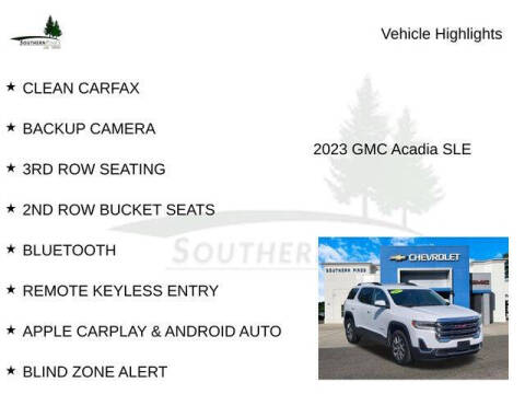 2023 GMC Acadia SLE
