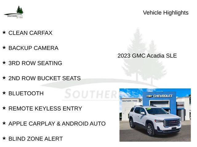 2023 GMC Acadia SLE