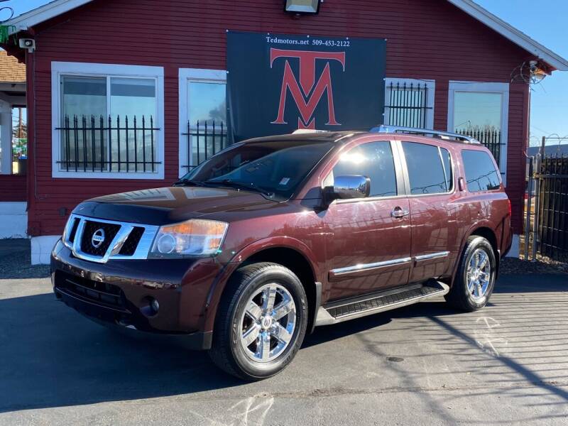 2014 Nissan Armada for sale at Ted Motors Co in Yakima WA