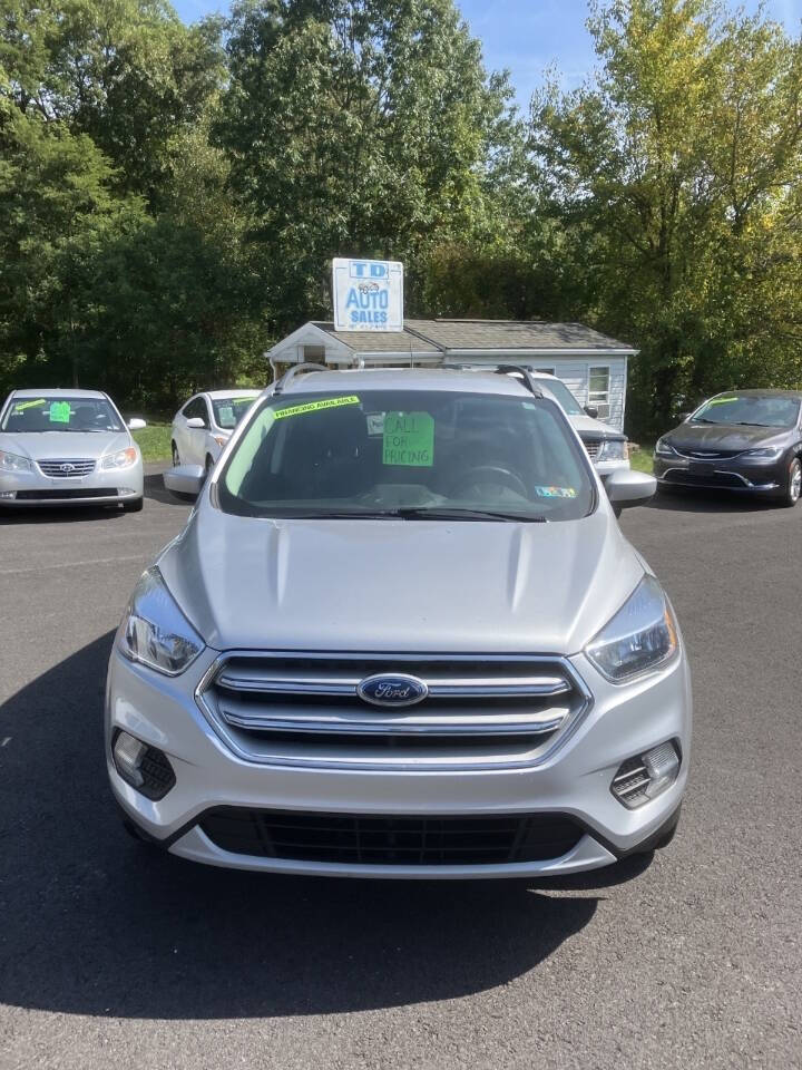 2018 Ford Escape for sale at TD AUTO SALES LLC in Effort, PA