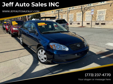 2007 Toyota Corolla for sale at Jeff Auto Sales INC in Chicago IL