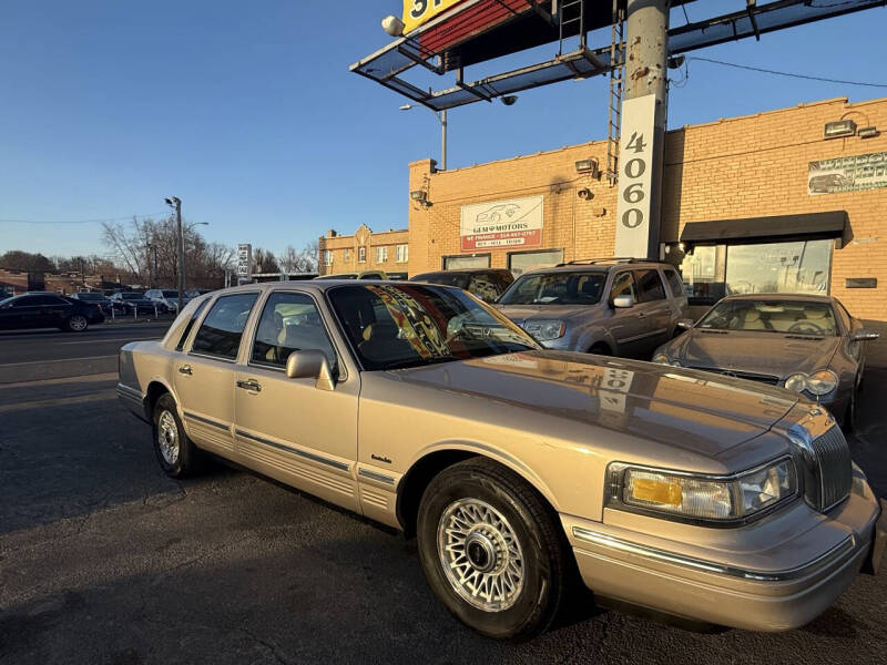 1997 Lincoln Town Car for sale at Gem Motors in Saint Louis MO