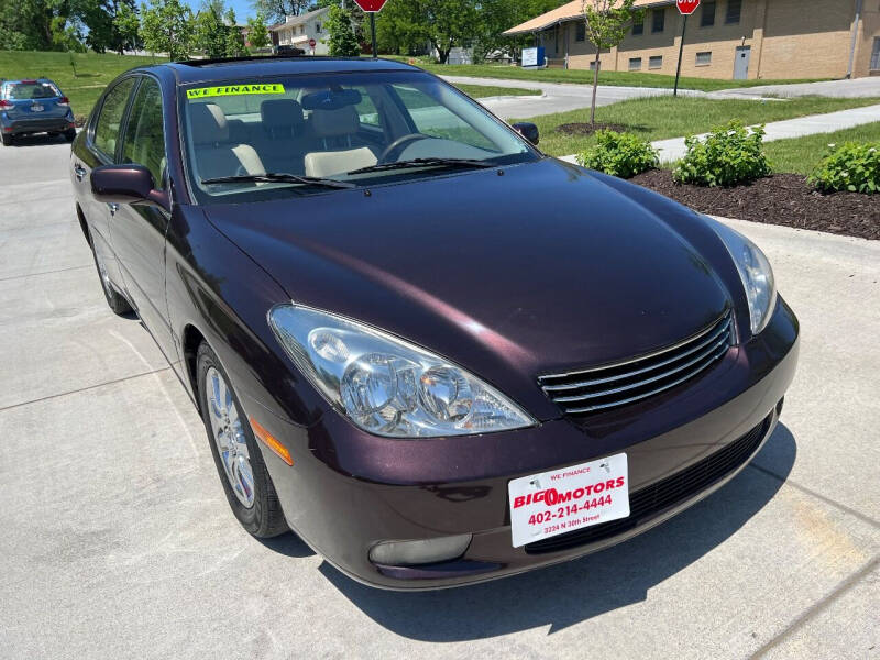 2002 Lexus ES 300 for sale at BIG O MOTORS LLC in Omaha NE