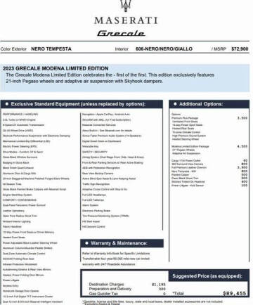 2023 Maserati Grecale Modena