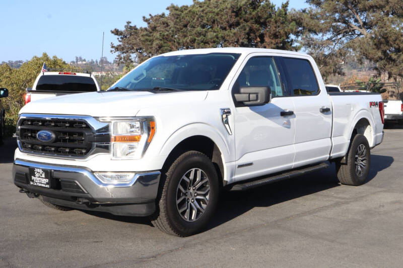 Used 2021 Ford F-150 XLT with VIN 1FTFW1E17MFC73407 for sale in San Diego, CA