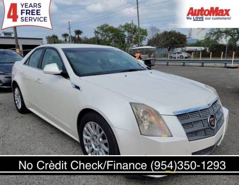 2011 Cadillac CTS for sale at Auto Max in Hollywood FL