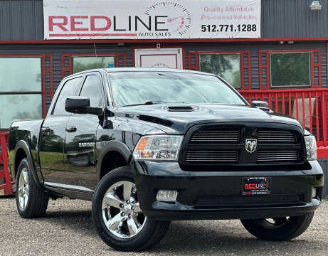 2012 RAM 1500 for sale at REDLINE AUTO SALES LLC in Cedar Creek TX