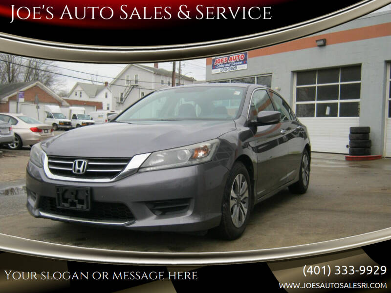 2015 Honda Accord for sale at Joe's Auto Sales & Service in Cumberland RI