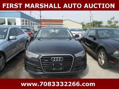 2012 Audi A6 for sale at First Marshall Auto Auction in Harvey IL