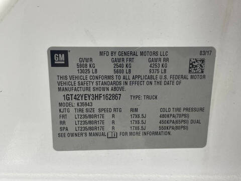 2017 GMC Sierra 3500HD