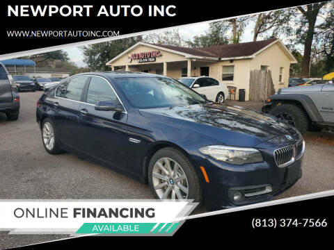 2015 BMW 5 Series for sale at NEWPORT AUTO INC in Tampa FL