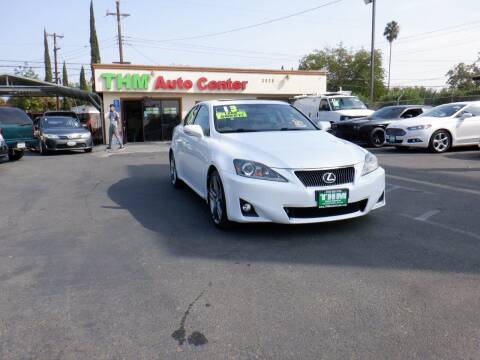 2013 Lexus IS 250 for sale at THM Auto Center in Sacramento CA