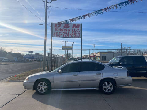 2005 Chevrolet Impala for sale at D & M Vehicle LLC in Oklahoma City OK