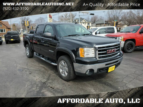 2012 GMC Sierra 1500 for sale at AFFORDABLE AUTO, LLC in Green Bay WI