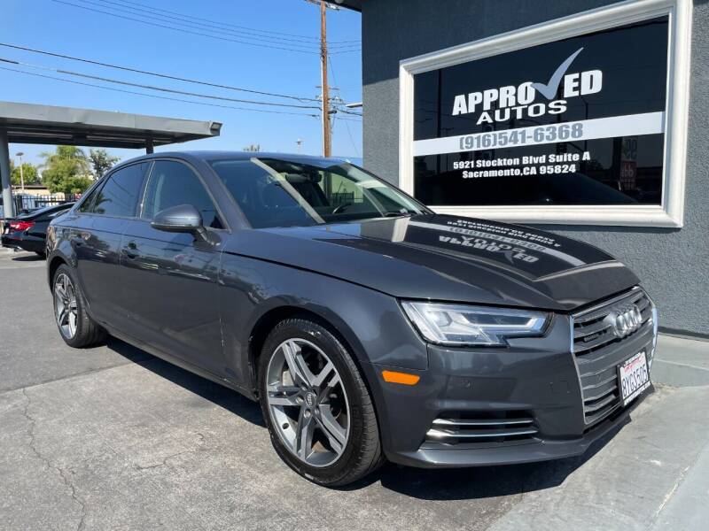 2017 Audi A4 for sale at Approved Autos in Sacramento CA