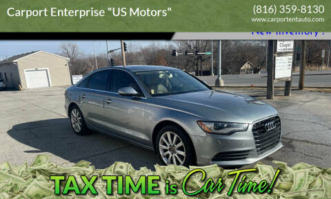 2013 Audi A6 for sale at Carport Enterprise "US Motors" in Kansas City MO