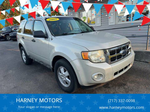 2009 Ford Escape for sale at HARNEY MOTORS in Gettysburg PA