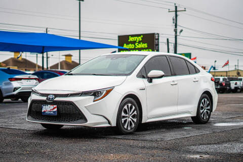 2021 Toyota Corolla Hybrid for sale at Jerrys Auto Sales in San Benito TX