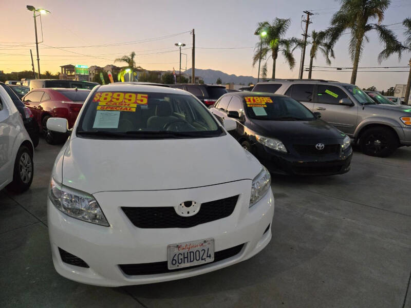 2009 Toyota Corolla for sale at E and M Auto Sales in Bloomington CA