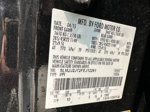 2015 Lincoln Navigator