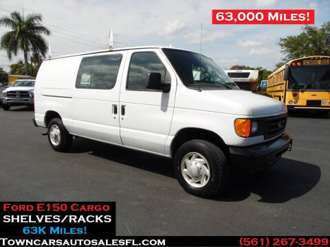 2007 Ford E-150 for sale at Town Cars Auto Sales in West Palm Beach FL