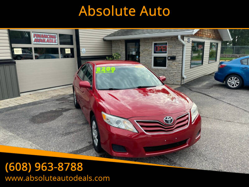 2010 Toyota Camry for sale at Absolute Auto in Baraboo WI