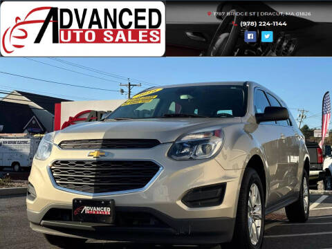 2016 Chevrolet Equinox for sale at Advanced Auto Sales in Dracut MA