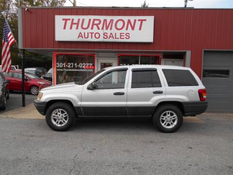 2003 Jeep Grand Cherokee for sale at THURMONT AUTO SALES in Thurmont MD