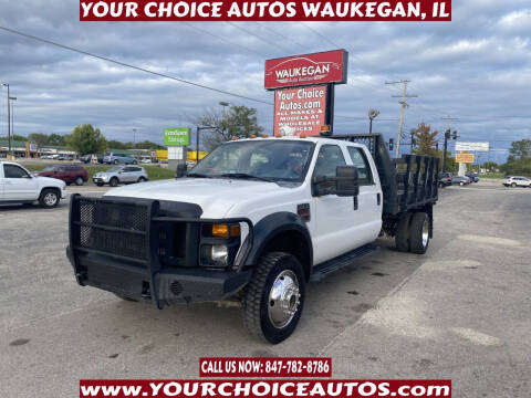 2008 Ford F-450 Super Duty for sale at Your Choice Autos - Waukegan in Waukegan IL