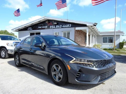 2021 Kia K5 for sale at One Vision Auto in Hollywood FL