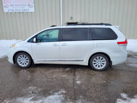 2012 Toyota Sienna for sale at C & C Wholesale in Cleveland OH